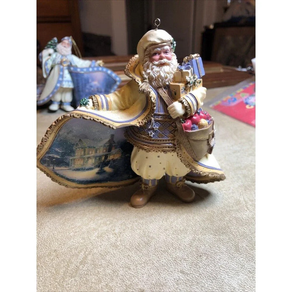 2003 Thomas Kinkade Old World Santa's Christmas Heirloom Ornament NOS 11 of 17 - Picture 5 of 7